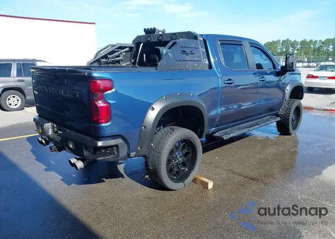 2019 Chevrolet Silverado 1500 Rst из США, поврежденный, VIN 1GCUYEED2KZ127673